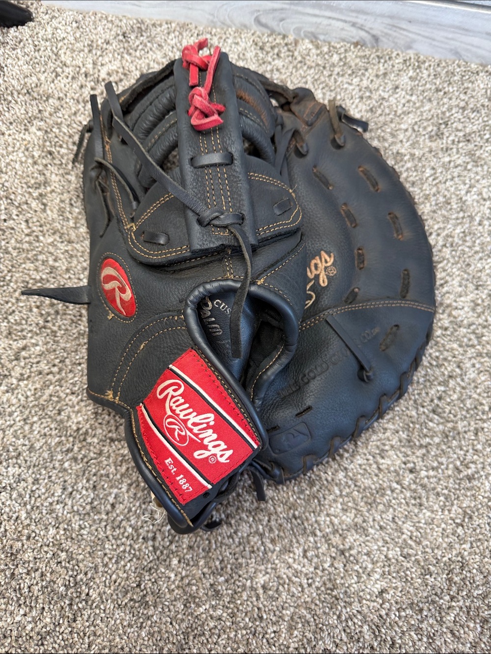 Rawlings Renegade 12.5" Baseball First Base Mitt: RFBMB - Picture 2 of 14